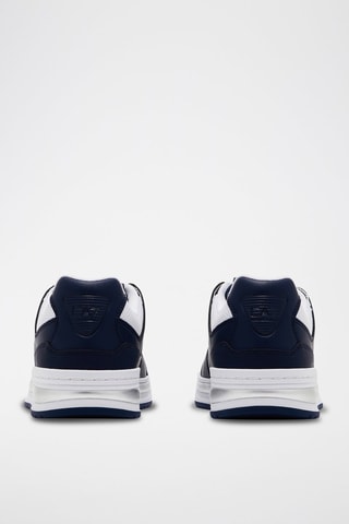 Baskets en cuir - Bleu marine - EA7