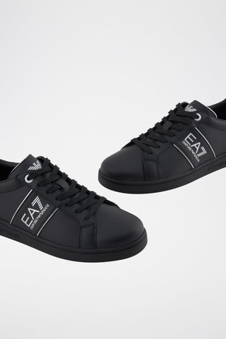 Baskets en cuir - Noir - EA7