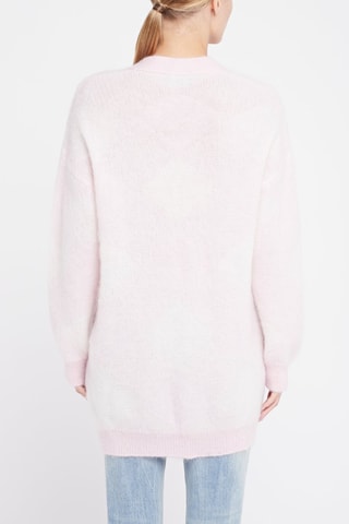 Gilet en mohair et laine Emporio Armani - Rose