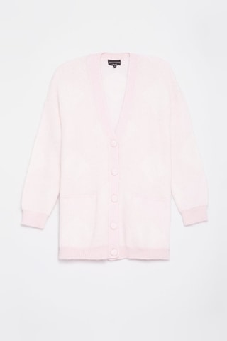 Gilet en mohair et laine Emporio Armani - Rose