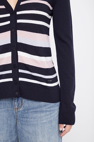 Gilet en laine vierge Emporio Armani - Bleu marine