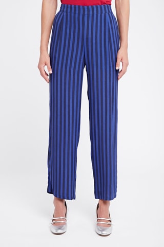 Pantalon droit - Bleu 