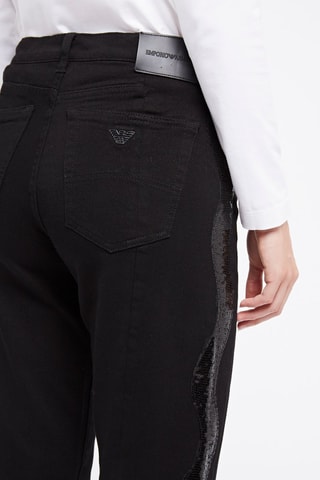 Jean droit Emporio Armani Noir