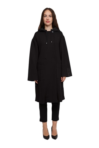 Manteau à capuche - Noir