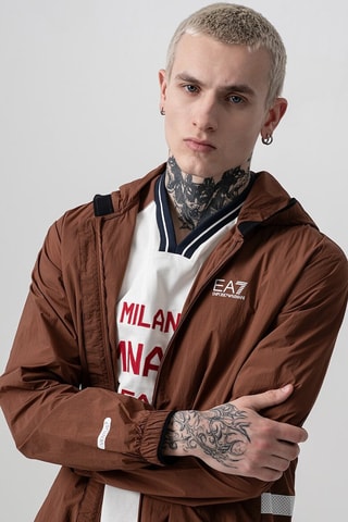 Veste à capuche - Marron - EA7