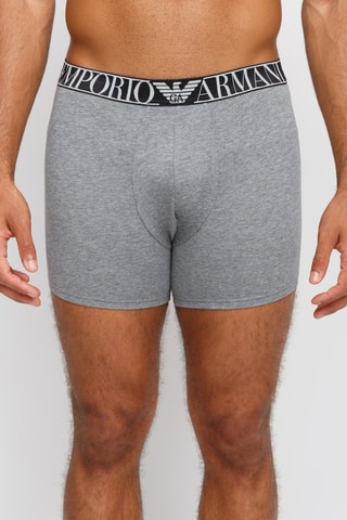 Boxer - Gris clair - Emporio Armani