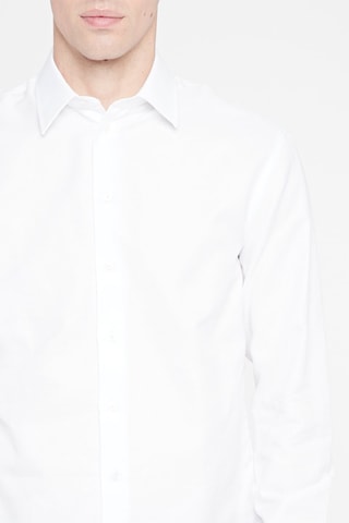 Chemise regular  - Blanc - Emporio Armani