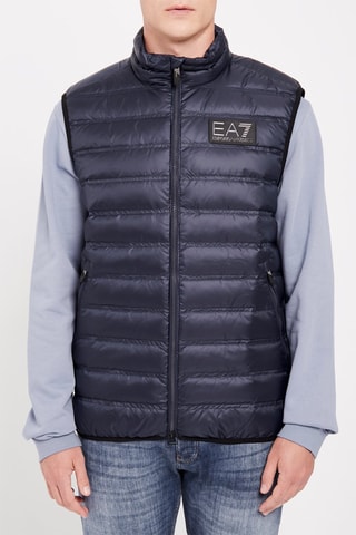 Doudoune sans manches - Bleu marine