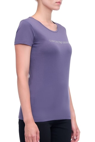T-shirt - Violet - Emporio Armani