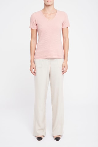 T-shirt en cachemire Emporio Armani - Rose