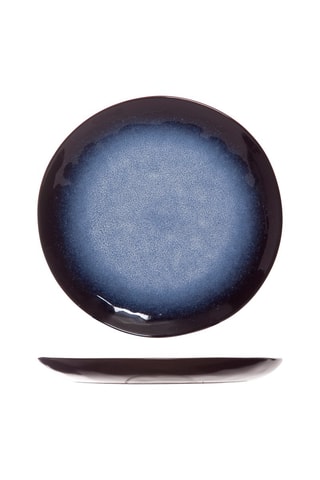 Assiette à dessert en grès Sapphire - 20 cm