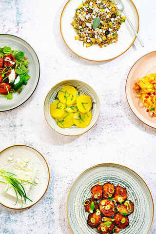 6 bols en grès Baltic - 14,5 cm