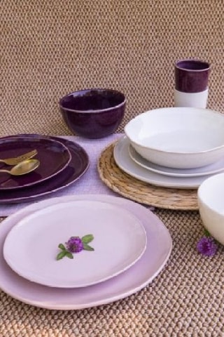 6 bols en céramique Terra - 14,2 cm