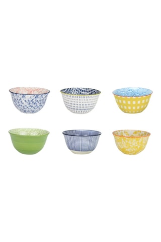 6 bols en porcelaine Sabae - 30 cl