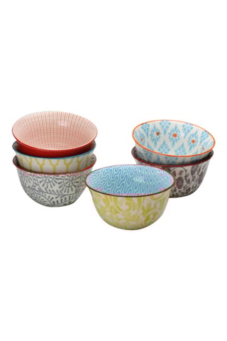 6 bols en porcelaine Sabae - 30 cl