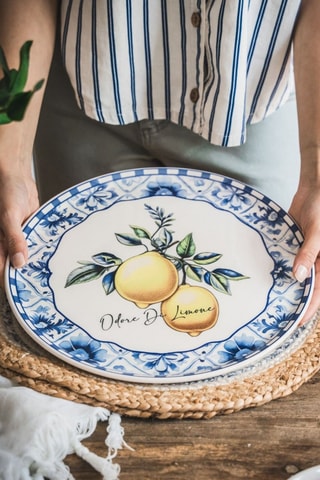 Assiette de service en céramique - 30 cm