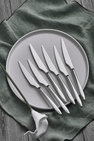 Ménagère en acier inoxydable - 24 pièces