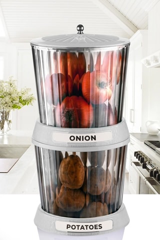 2 boîtes - 21 x 21 x 22 cm