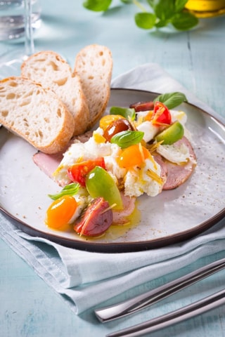 Assiette plate en porcelaine Plato - 27,5 cm