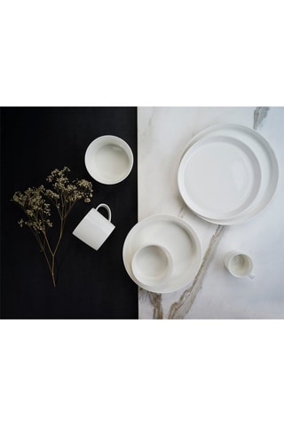 Assiette plate en porcelaine Oslo - 26,5 cm