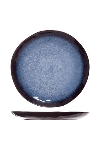 Assiette plate en grès Sapphire - 27 cm