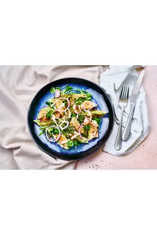 Assiette plate en grès Sapphire - 27 cm