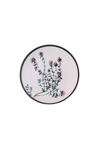 6 assiettes plates en céramique 
25 cm