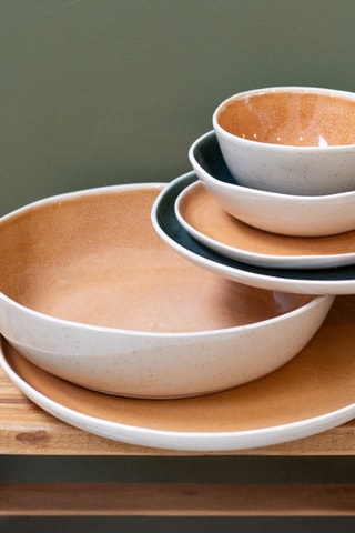 Saladier en porcelaine émaillée Coralia - 29,7 cm