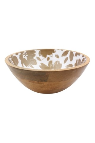 2 saladiers et 2 couverts à salade en manguier Hanae