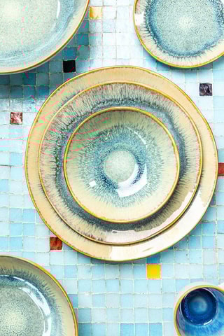 Coupelle en grès Cobalt - 20 cm