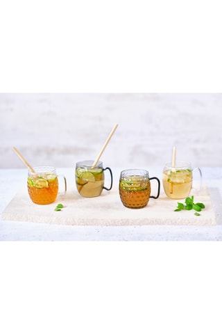 6 verres en verre borosilicate Moscow Mule - 50 cl