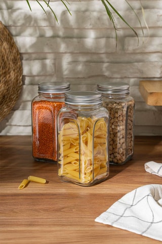 3 pots de conservation - 820 ml