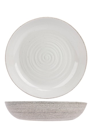 Assiette creuse en grès Shade - 22,5 cm