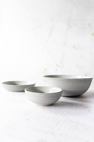 Assiette creuse en grès Shade - 22,5 cm