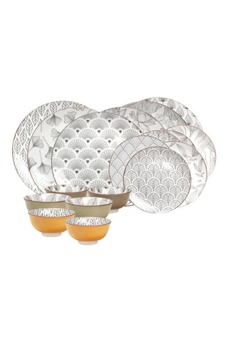 Service en porcelaine Sasebo - 18 pièces