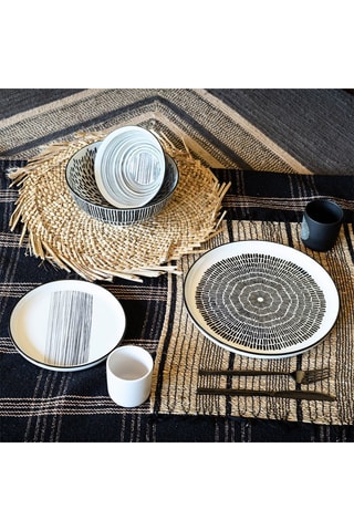 Service en porcelaine Yucatan - 18 pièces