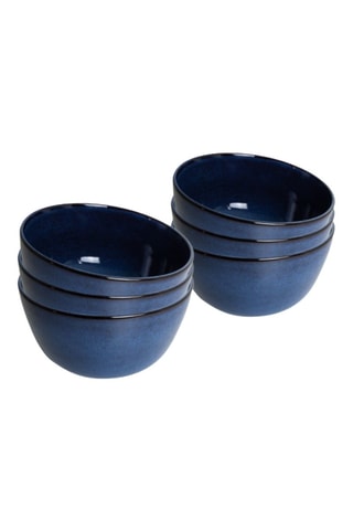 Service en céramique Blue moon - 25 pièces