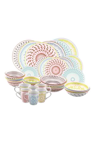 Service en porcelaine Kyoto - 30 pièces 