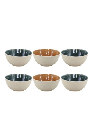 Service en porcelaine émaillée Coralia - 30 pièces