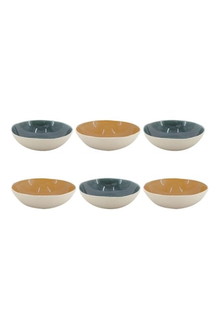 Service en porcelaine émaillée Coralia - 30 pièces