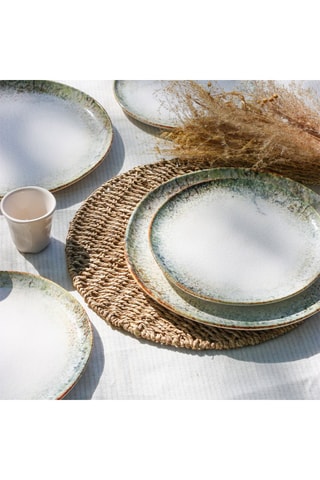 Service en céramique Jade - 24 pièces