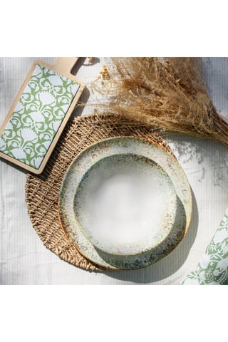 Service en céramique Jade - 24 pièces