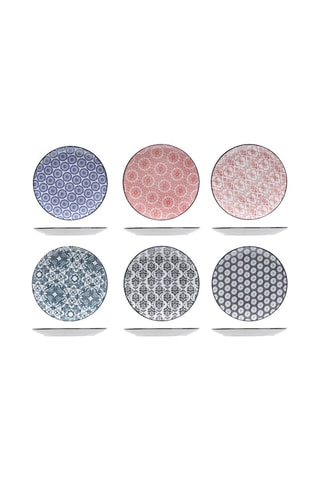 Service à petit déjeuner en grès Délirio - 18 pièces