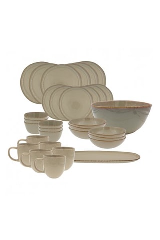 Service en céramique Dune – 32 pièces