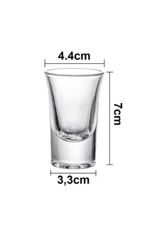 6 verres à shot Baston - 4 cl
