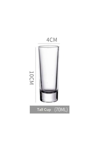 6 verres à liqueur Seffaf - 70 ml