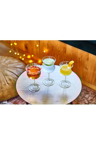 6 verres à cocktail Bloom - 24 cl