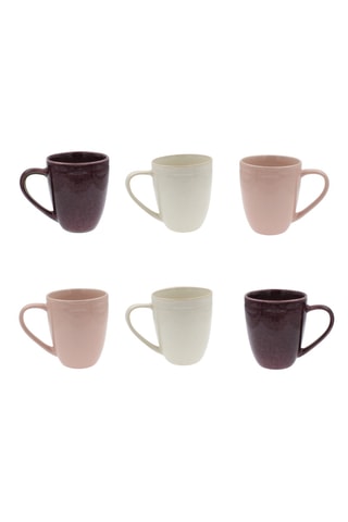 6 mugs en céramique Terra - 30 cl