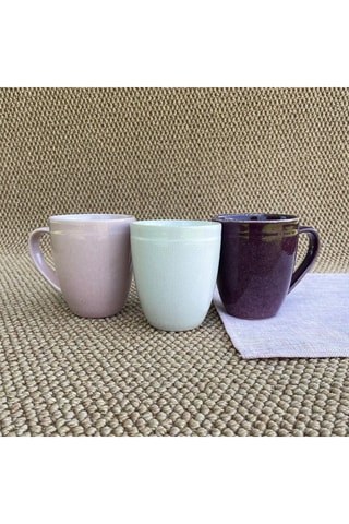 6 mugs en céramique Terra - 30 cl