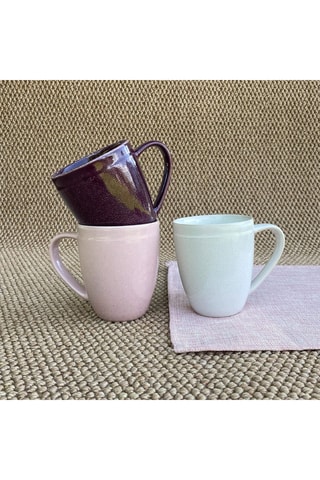 6 mugs en céramique Terra - 30 cl